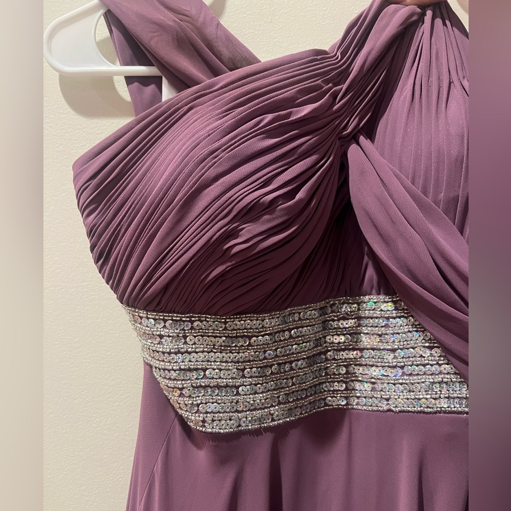 Boubou One-Shoulder Lavender Formal Dress - Picture 5 of 6